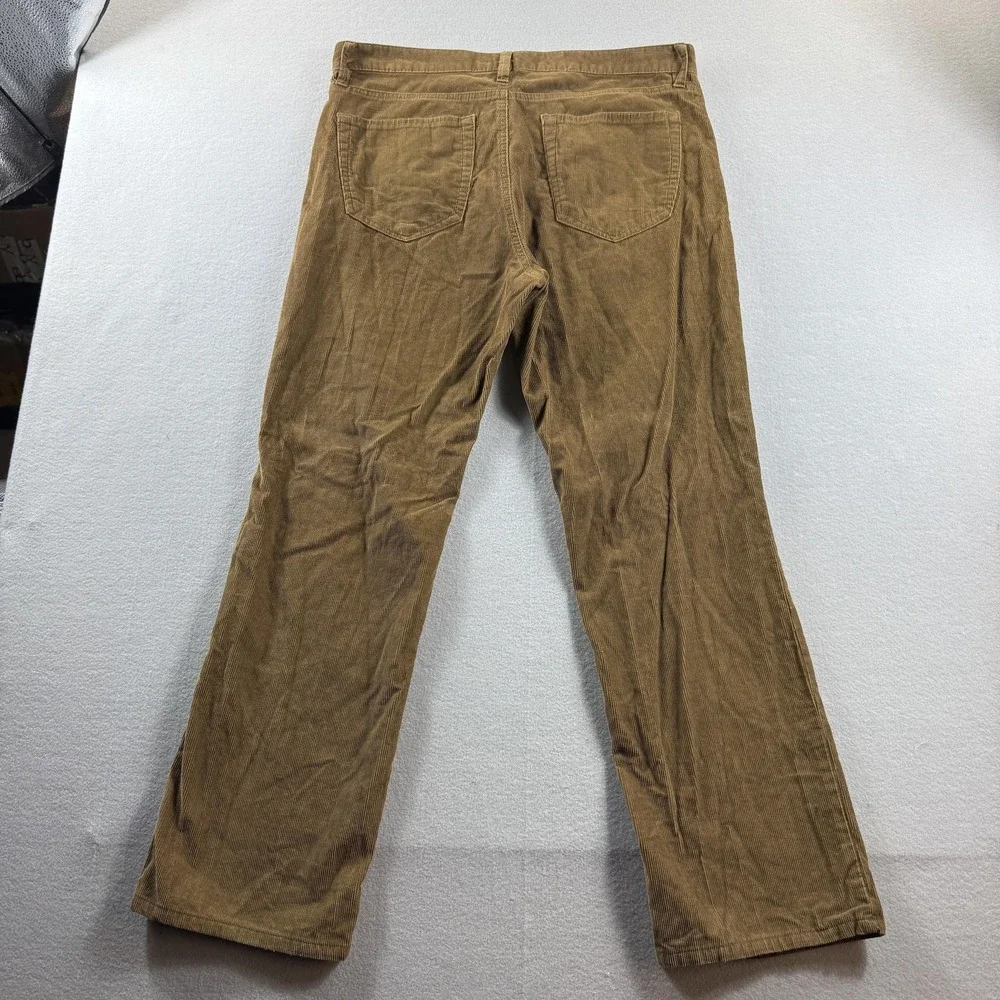 Banana Republic Pants Mens 36x30 Brown Corduroy Straight Leg 5 Pocket Casual
